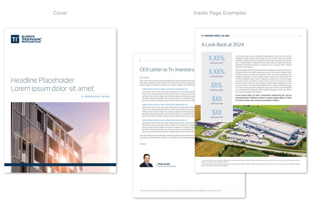 Multi-Page Investor Letter Example